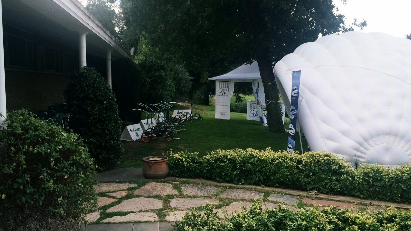 Il campo da golf dell'Acquasanta a Roma