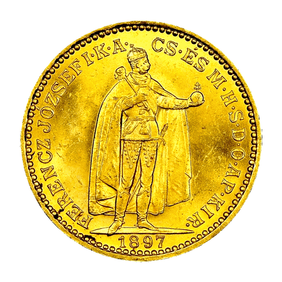20 Corone, moneta d'oro