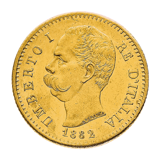 Marengo 20 franchi / 20 lire, moneta d'oro