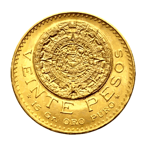 20 Pesos, moneta d'oro