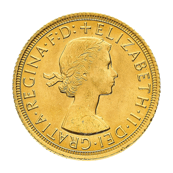 Sterlina (nuovo e vecchio conio), moneta d'oro