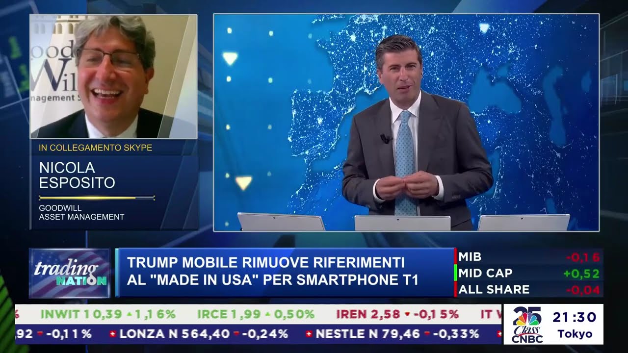 Stagflazione in Vista e Boom dell’AI: Nicola Esposito Analizza i Mercati su Class CNBC
