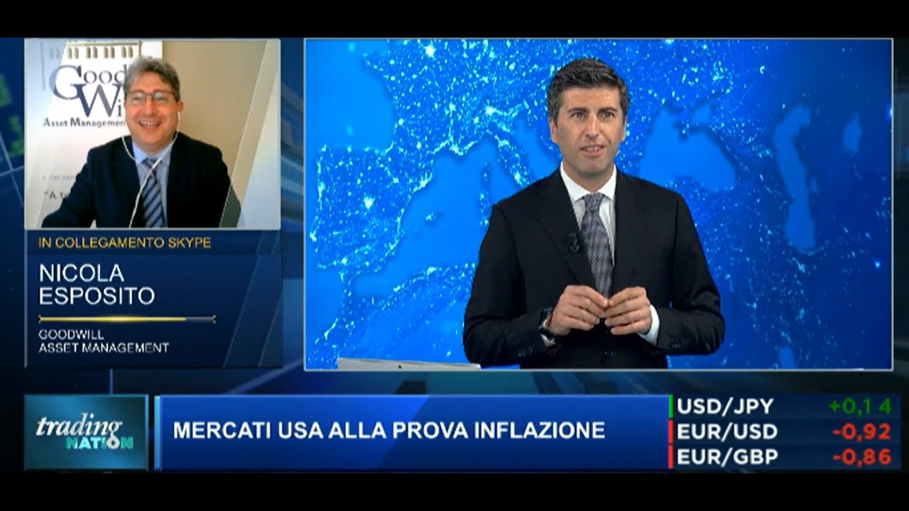 PICCO DELL'INFLAZIONE E MERCATI AZIONARI IN FORTE RIALZO